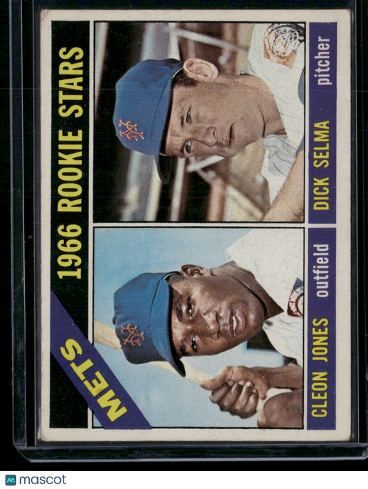 1966 Topps CLEON JONES/DICK SELMA #67 Rookie Stars
