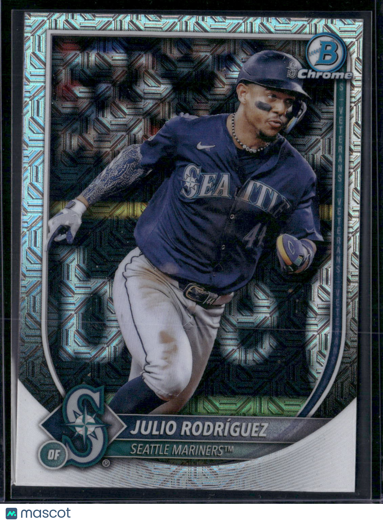 2025 Bowman JULIO RODRIGUEZ #79 Chrome Mojo