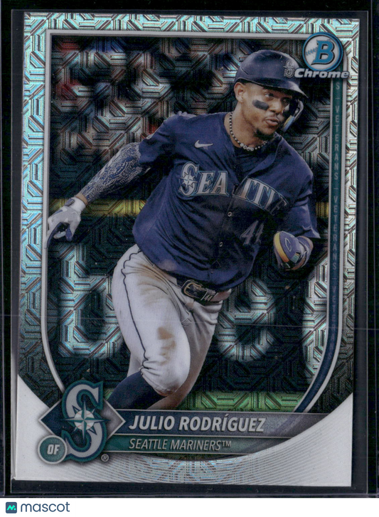 2025 Bowman JULIO RODRIGUEZ #79 Chrome Mojo