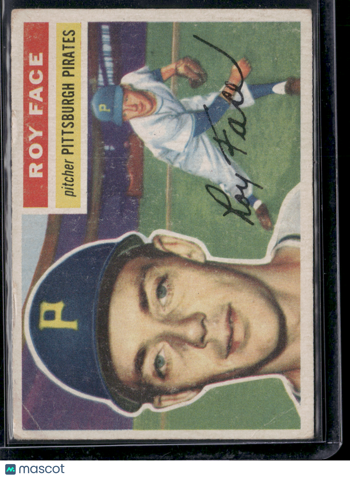 1956 Topps ROY FACE #13