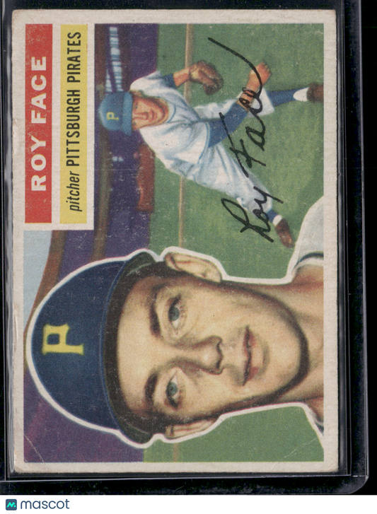 1956 Topps ROY FACE #13