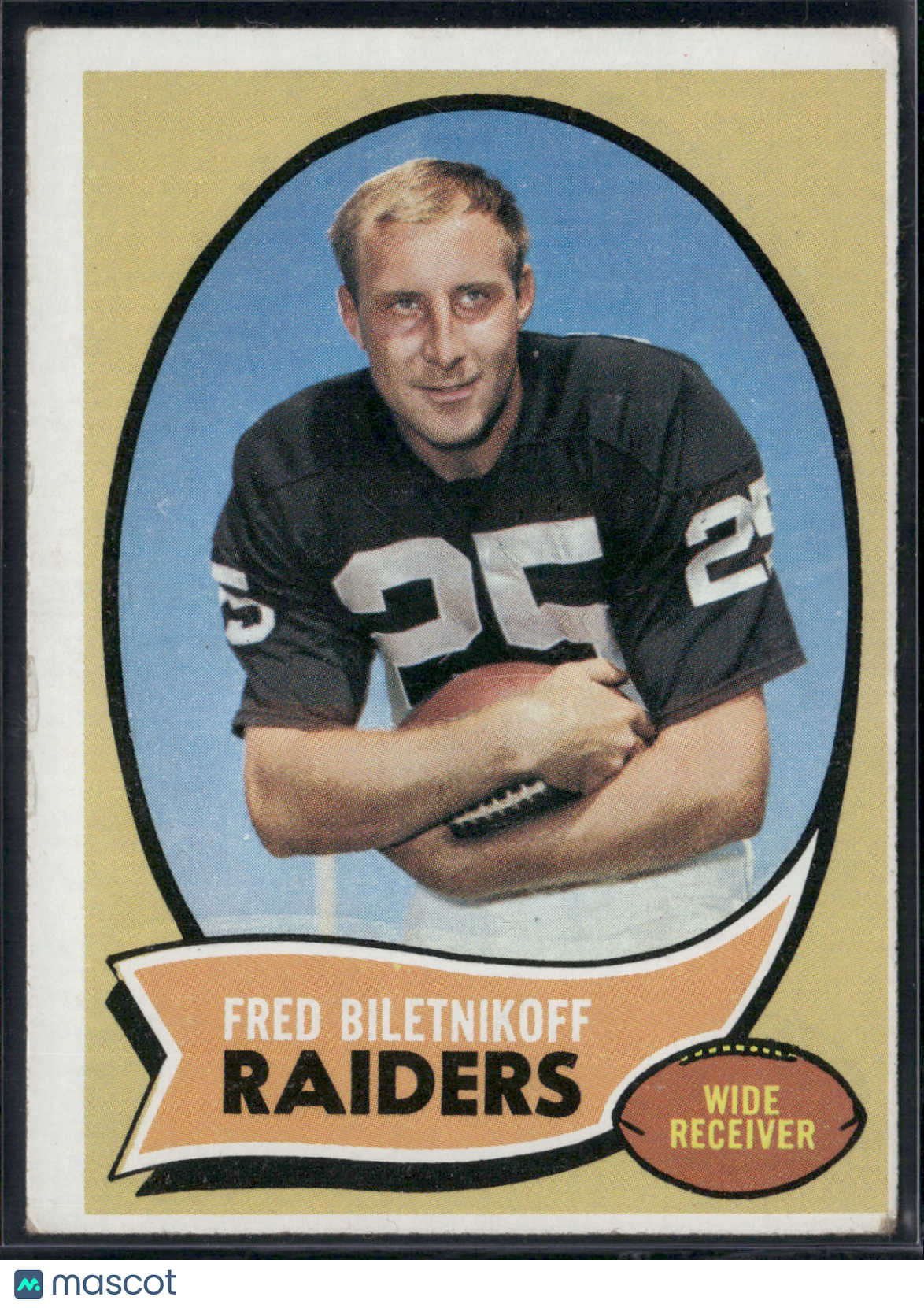 1970 Topps FRED BILETNIKOFF #85