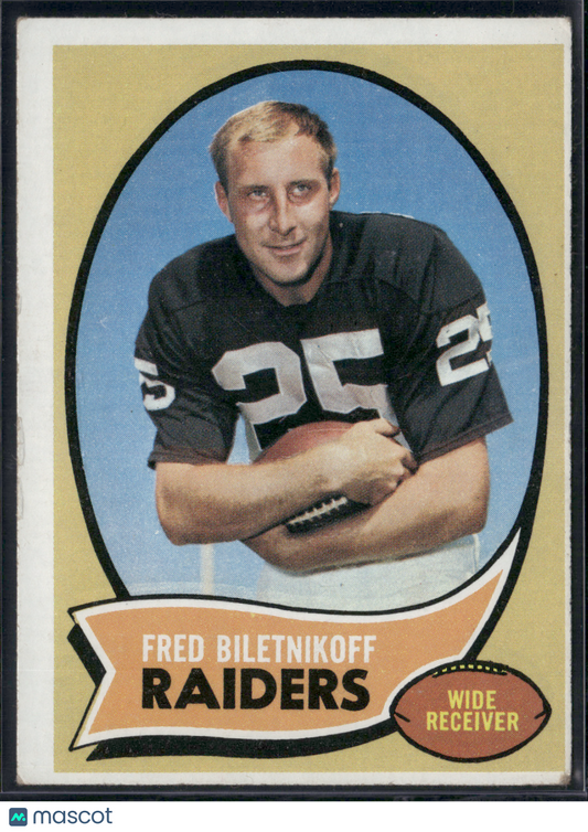 1970 Topps FRED BILETNIKOFF #85