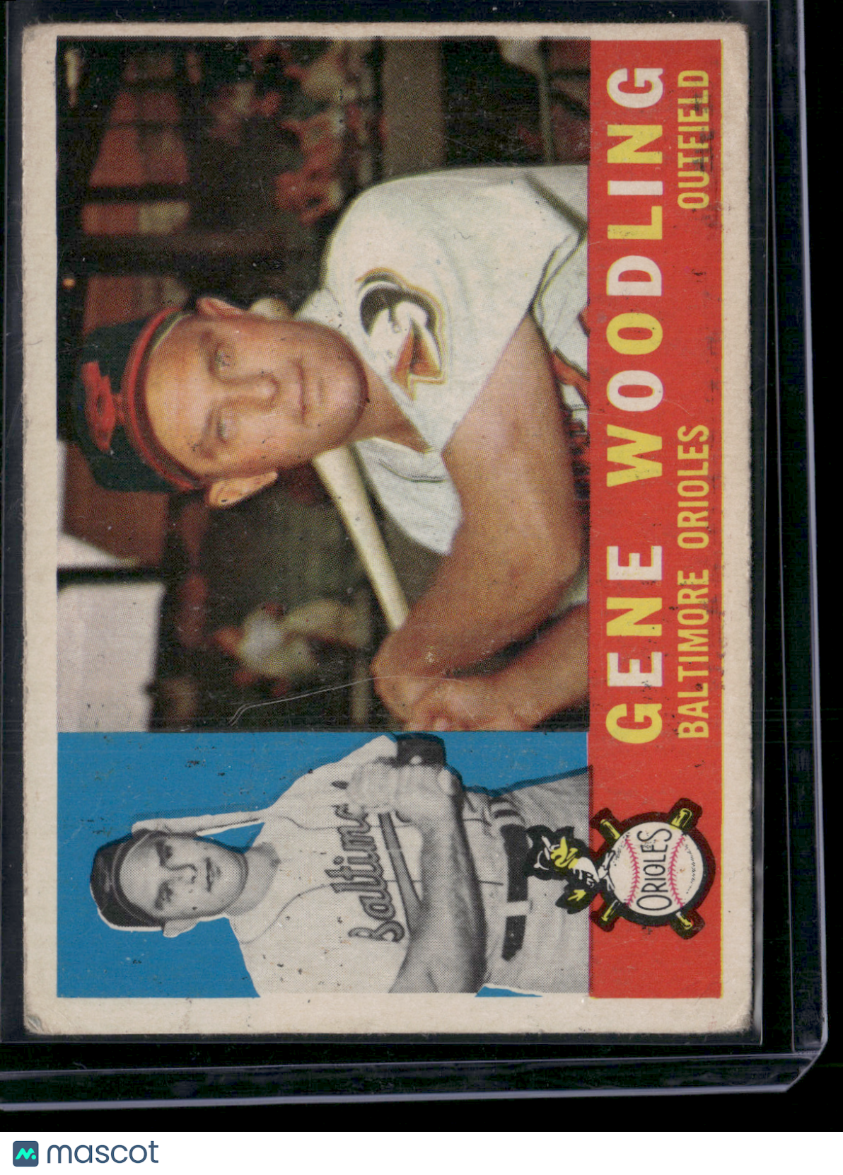 1960 Topps GENE WOODLING #190