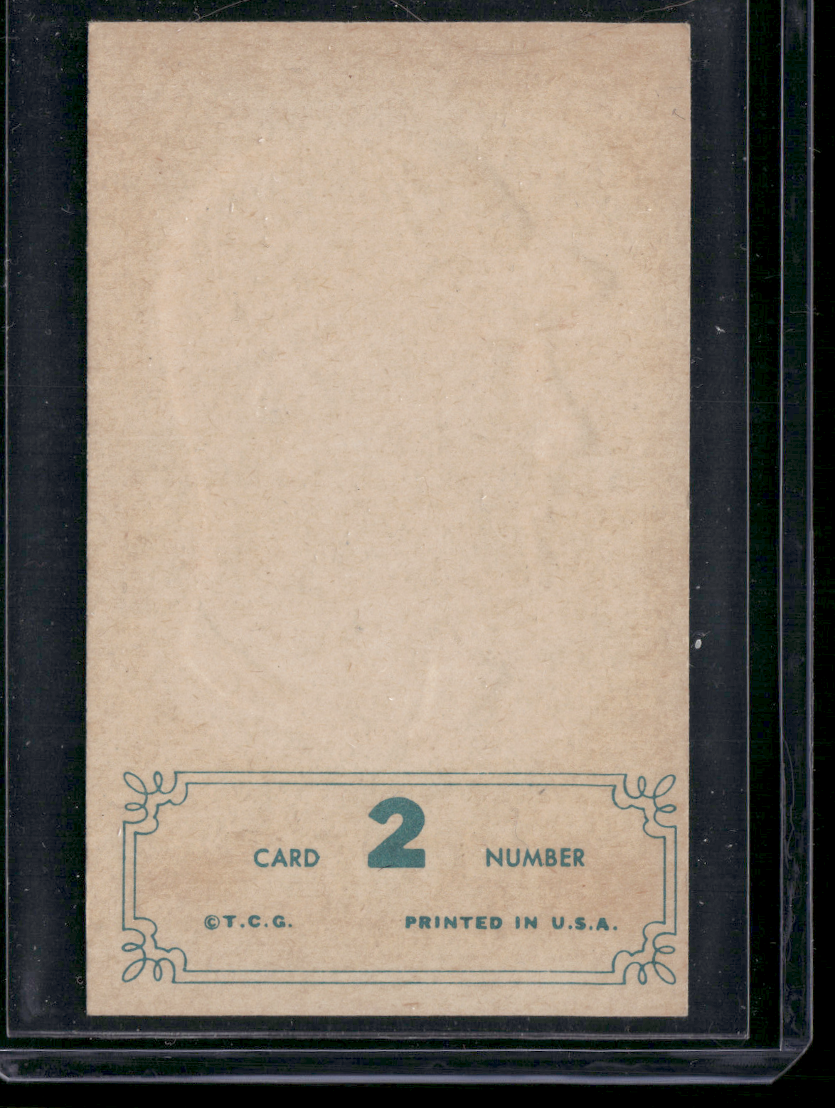 1965 Embossed RON FAIRLY #2 Light Scratches (VG-VG/EX)