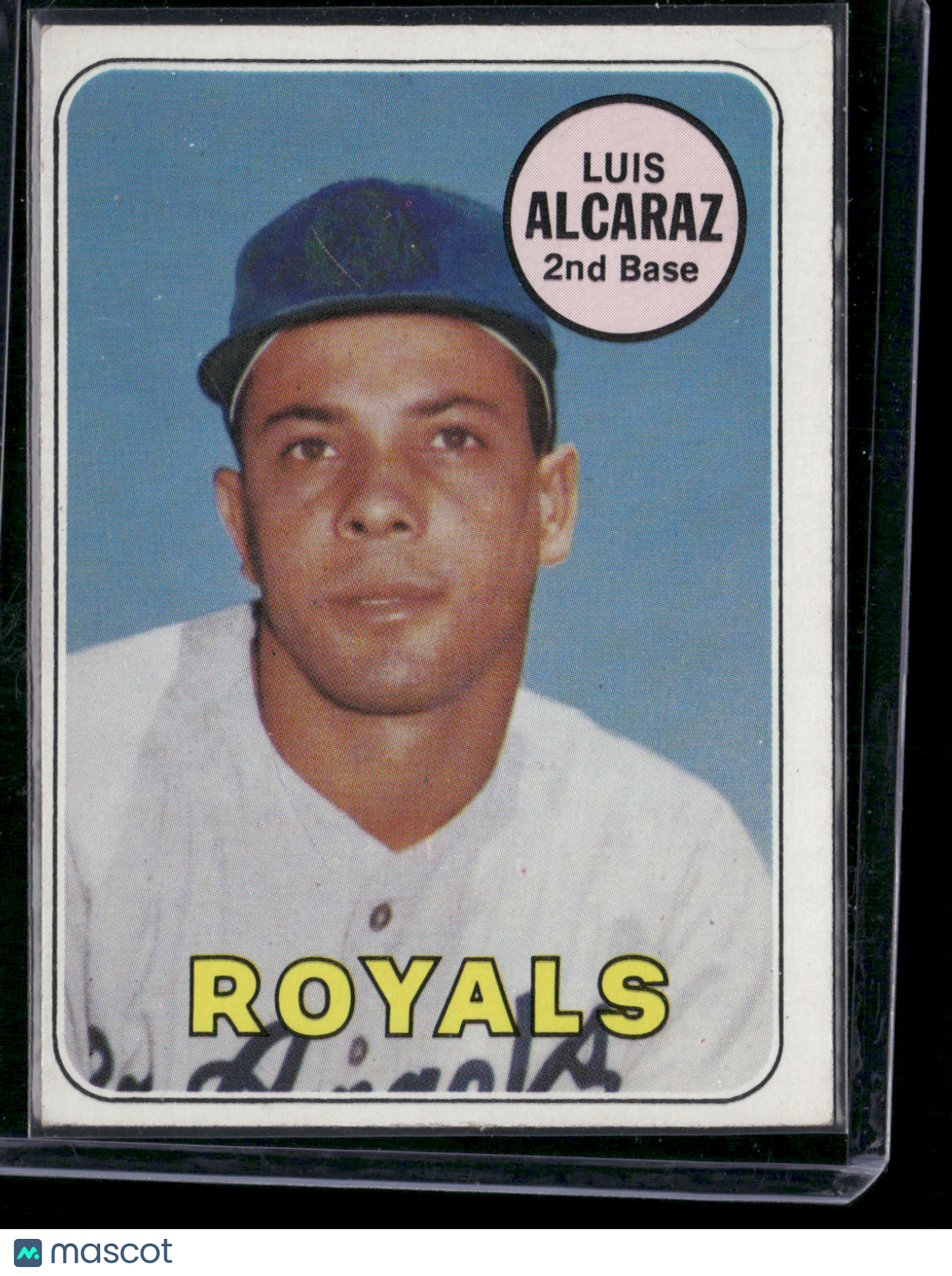 1969 Topps LUIS ALCARAZ #437 Light Scratching (VG)
