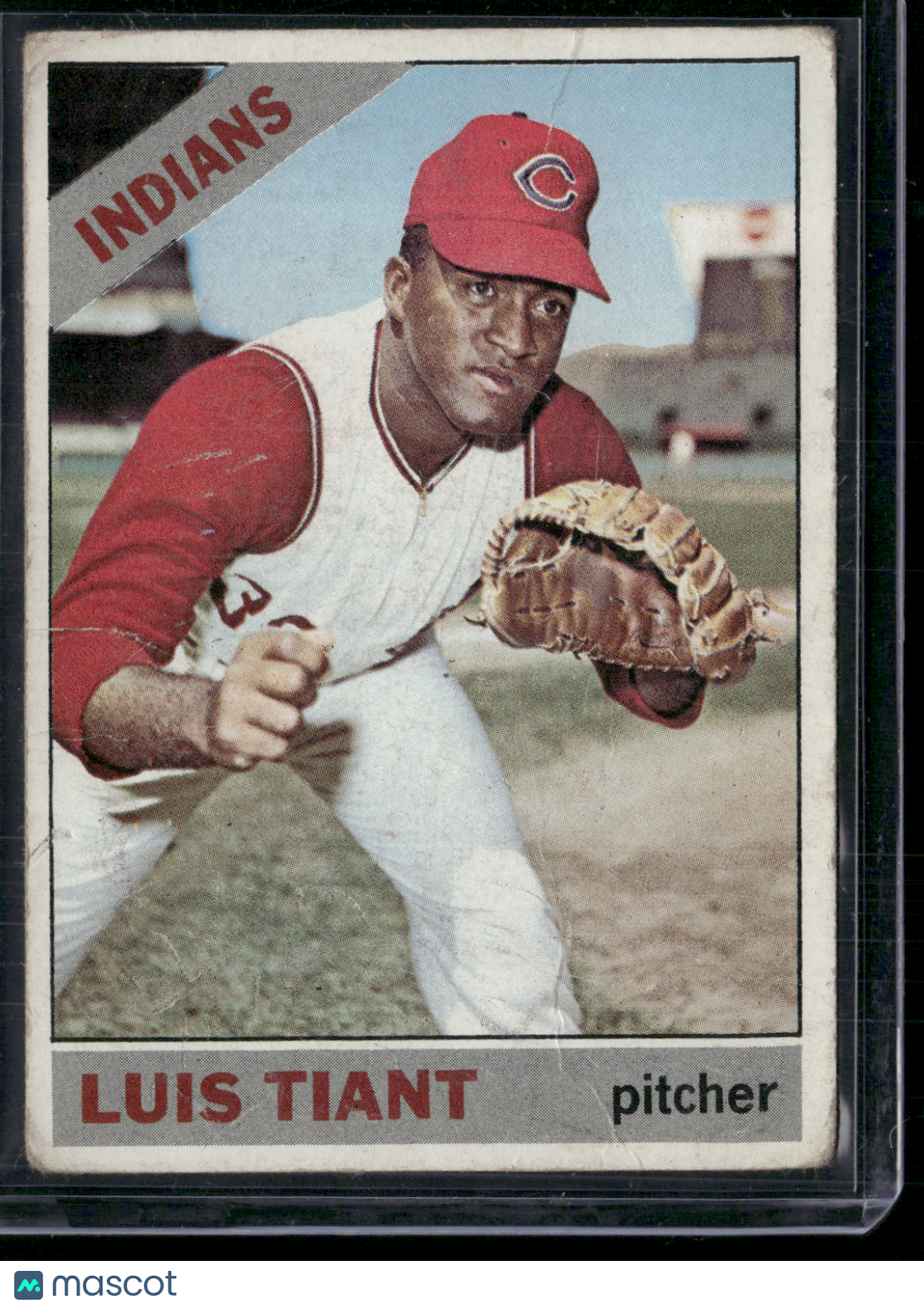 1966 Topps LUIS TIANT #285 Wrinkle (VG)