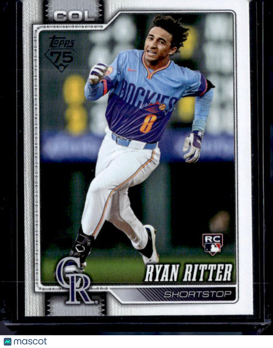 2026 Topps Series 1 RYAN RITTER #18 Rookie RC