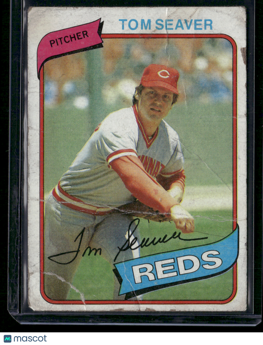 1980 TOM SEAVER #500 (Poor)