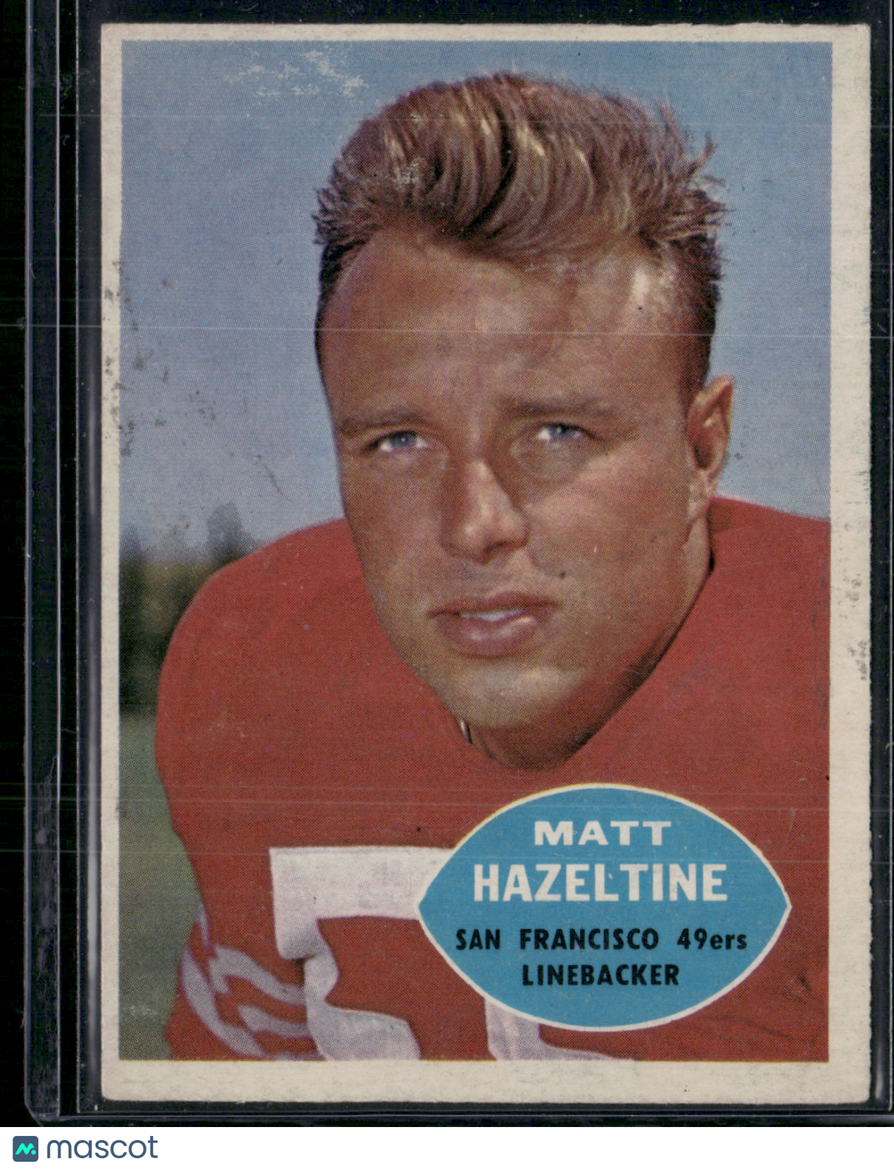 1960 Topps MATT HAZELTINE #119