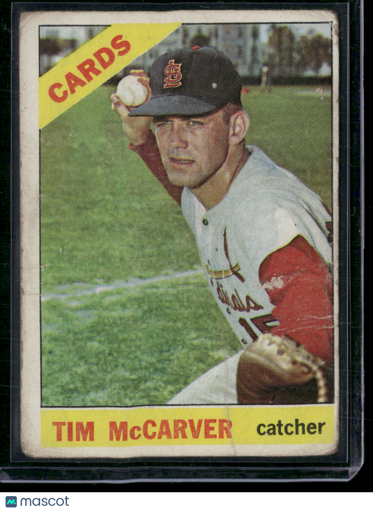 1966 Topps TIM MCCARVER #275 Wrinkles (Good)