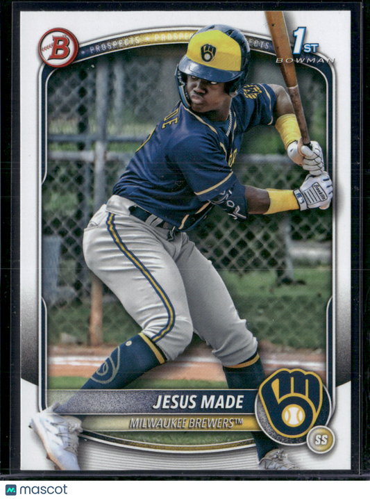 2025 Bowman JESUS MADE #BP-66 1st Bowman