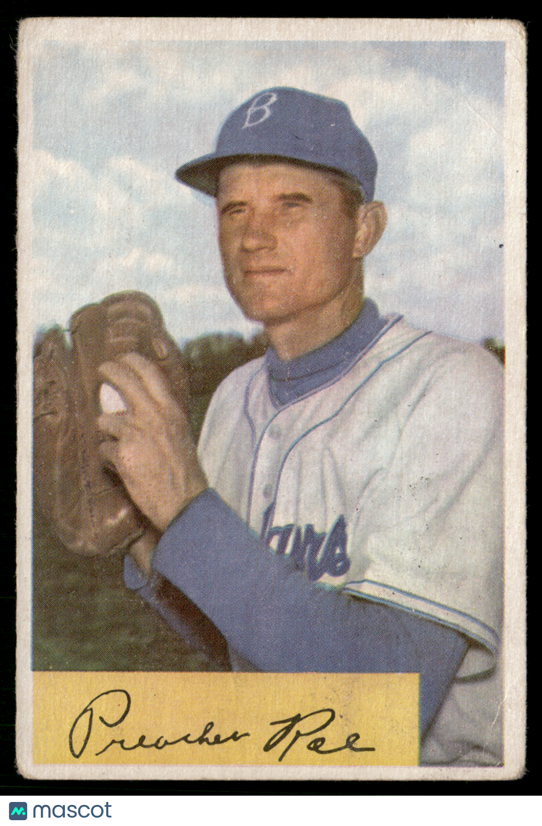 1953 Bowman PREACHER ROE #218 (Good)