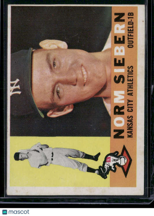 1960 Topps NORM SIEBERN #11