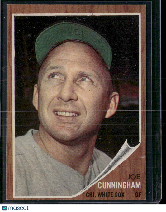 1962 Topps JOE CUNNINGHAM #195 (EX)