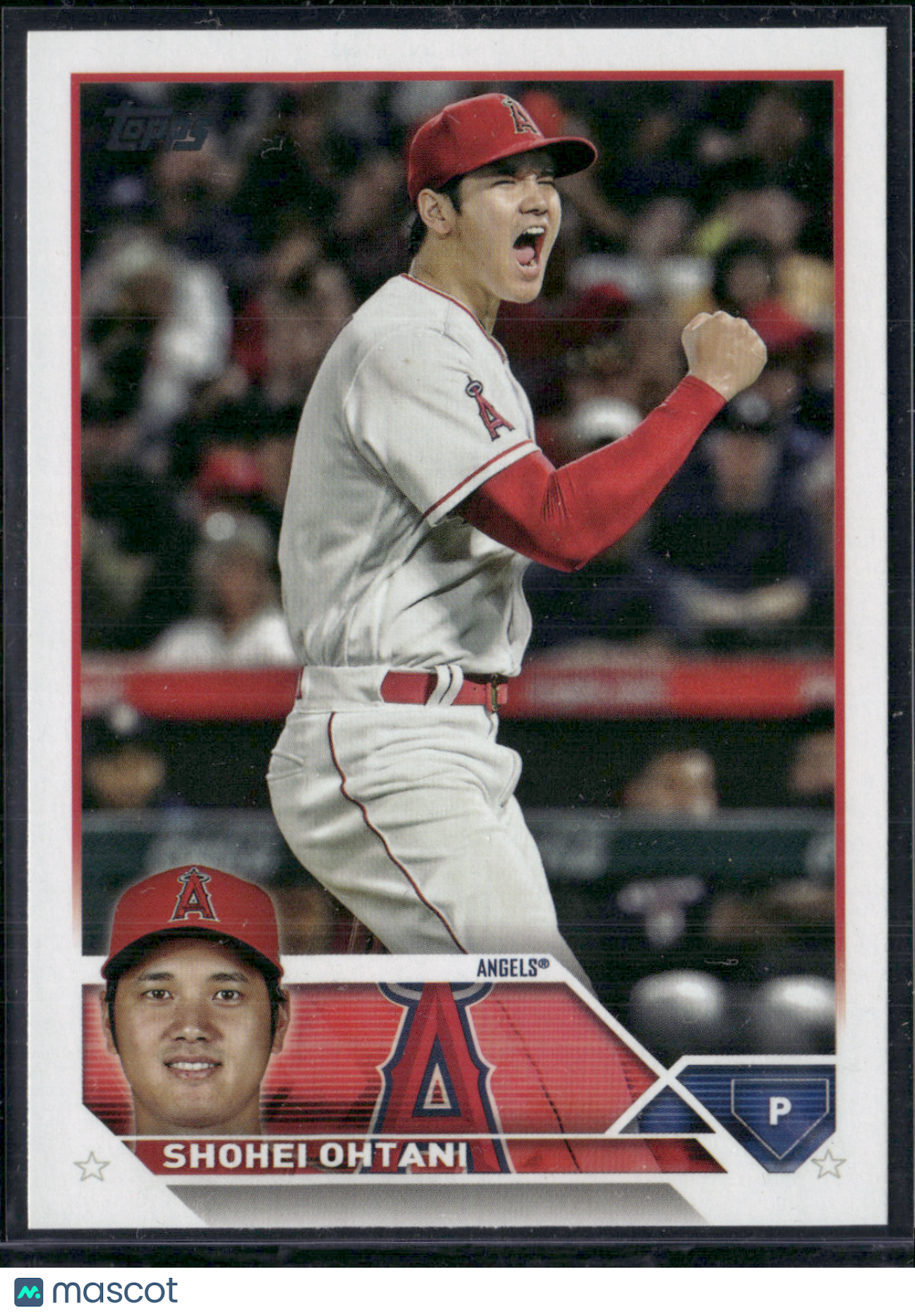 2023 Topps SHOHEI OHTANI #17 Unkown Mark on back (EX/MT-NM)