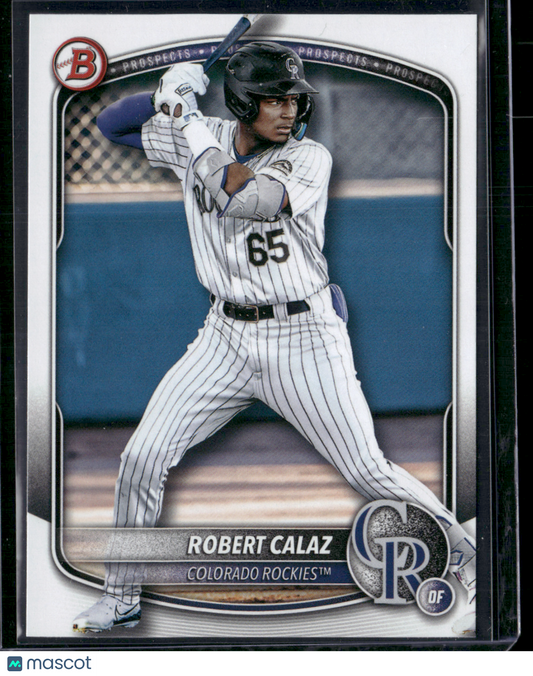 2025 Bowman ROBERT CALAZ #BP-40