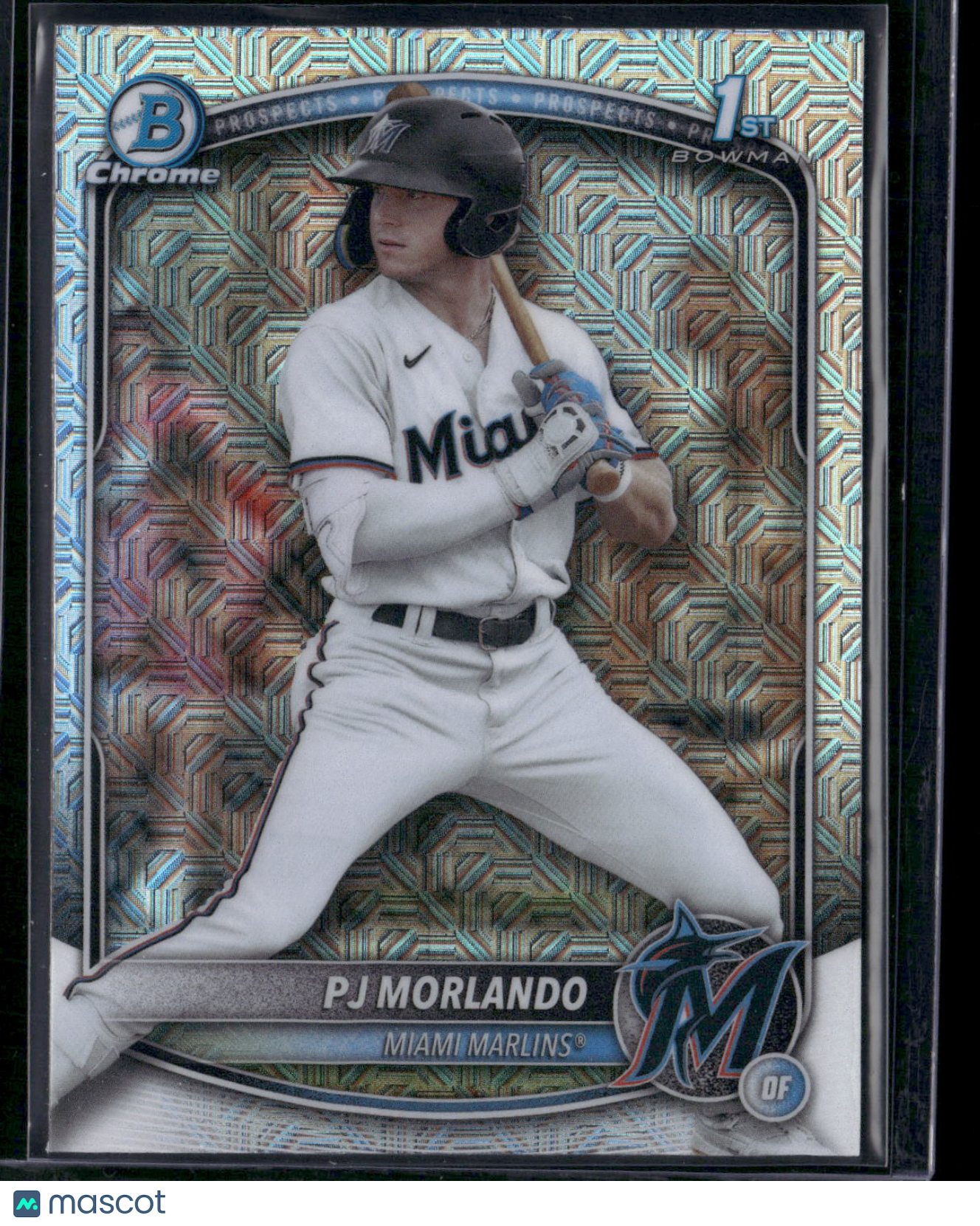 2025 Bowman PJ MORLANDO #BCP-91 Chrome Mojo 1st Bowman