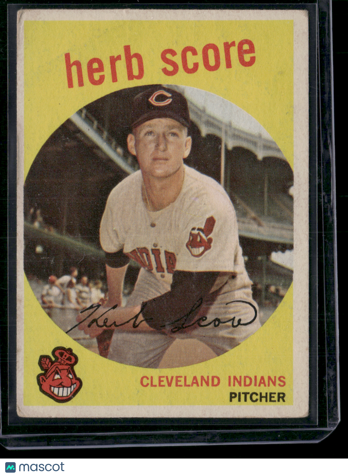1959 Topps HERB SCORE #88 Corner Crease (VG)