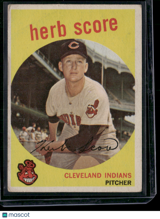 1959 Topps HERB SCORE #88 Corner Crease (VG)