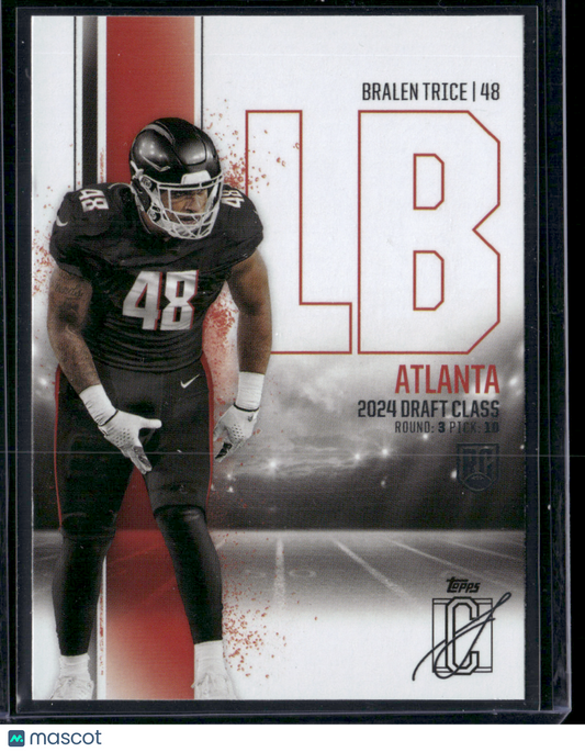 2024 Topps Signature Class BRALEN TRICE #64 Rookie Card RC