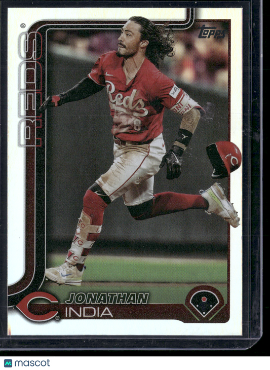 2025 Topps Series 1 JONATHAN INDIA #102 Rainbow Foil