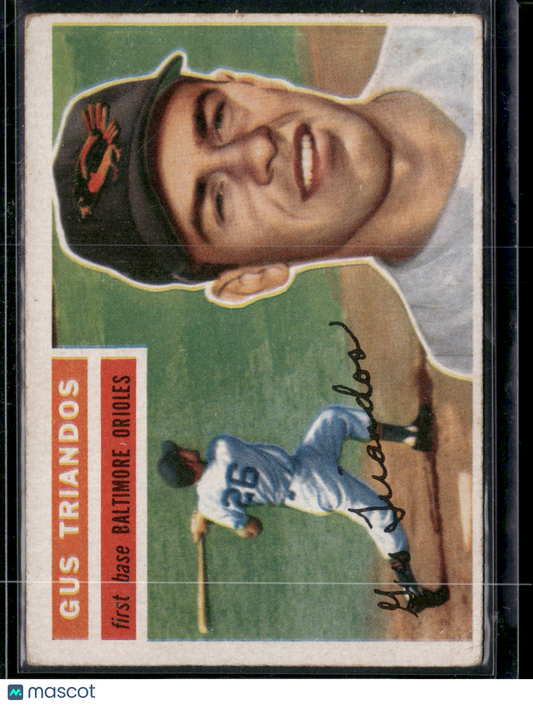 1956 Topps GUS TRIANDOS #80