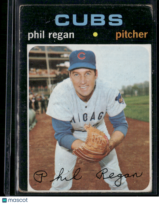 1971 Topps PHIL REGAN #634