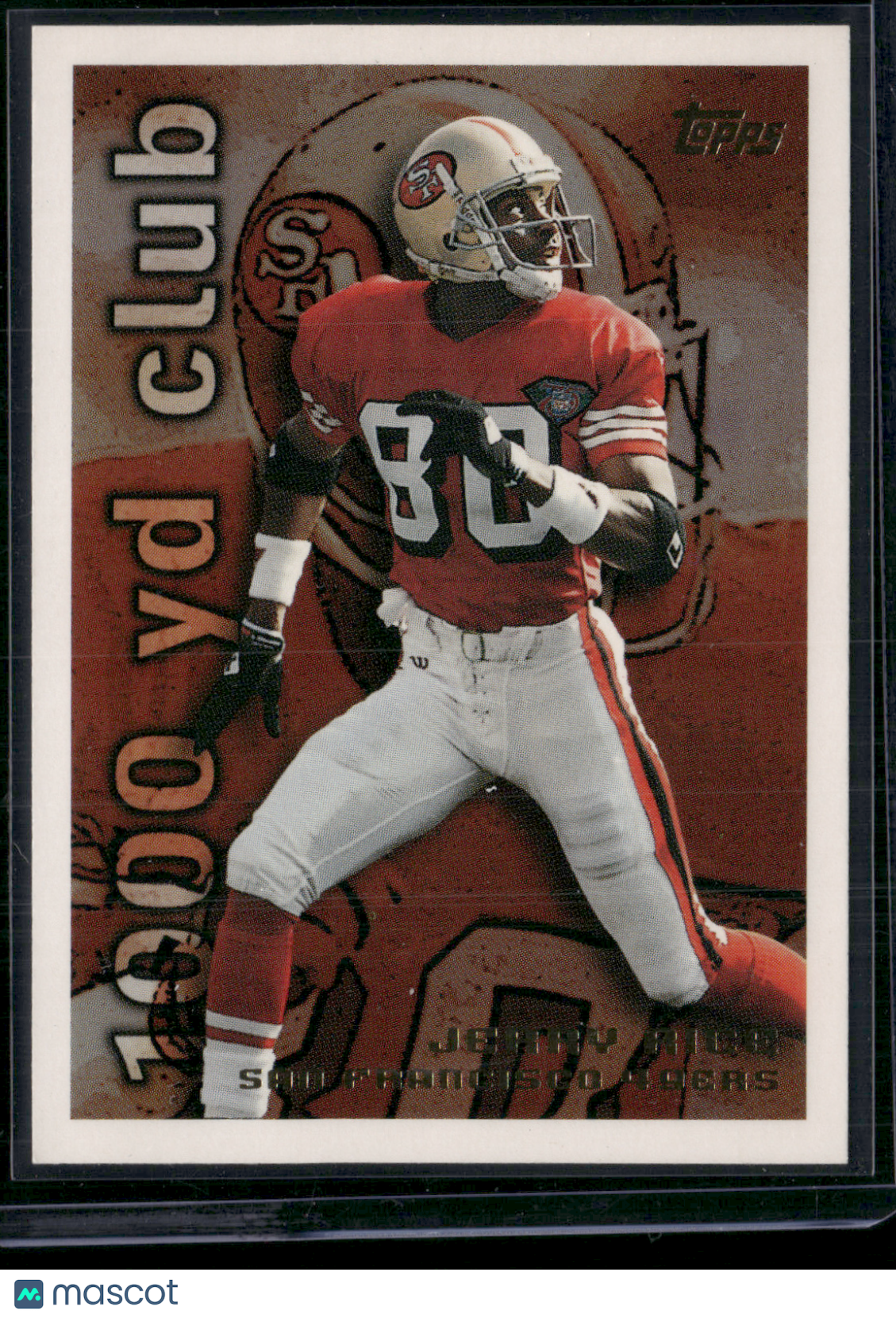 1995 Topps JERRY RICE #3 1000 Yard Club (NM)