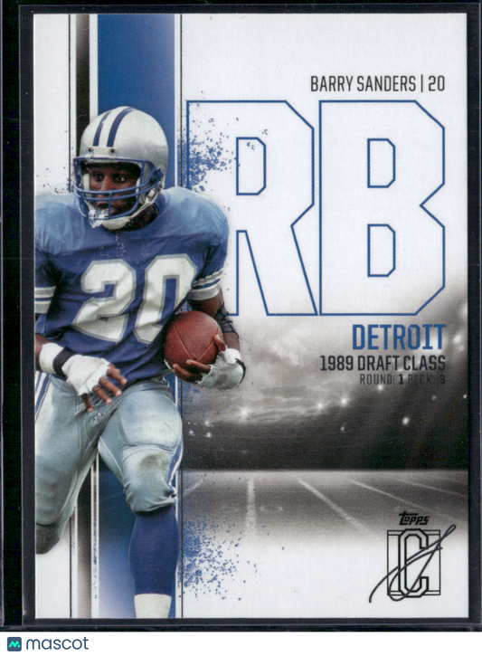 2024 Topps Signature Class BARRY SANDERS #15