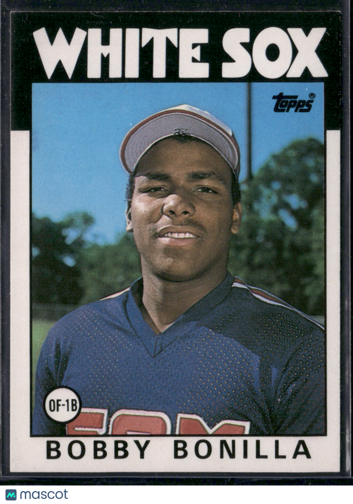 1986 Topps BOBBY BONILLA #12T Rookie RC (VG-EX)