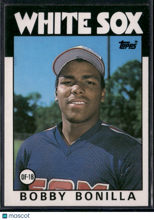 1986 Topps BOBBY BONILLA #12T Rookie RC (VG-EX)