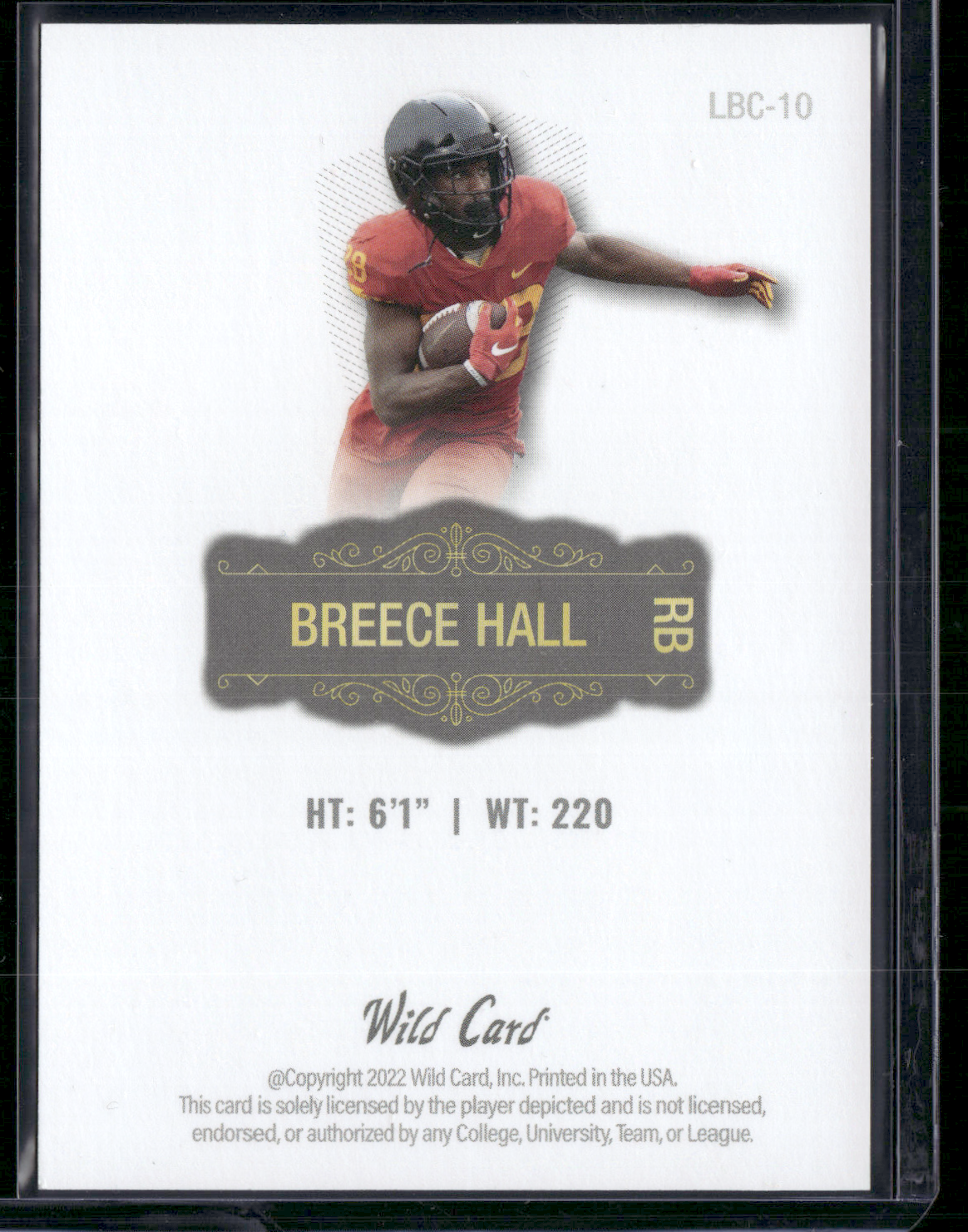 2022 Matte BREECE HALL #LBC-10 (NM)