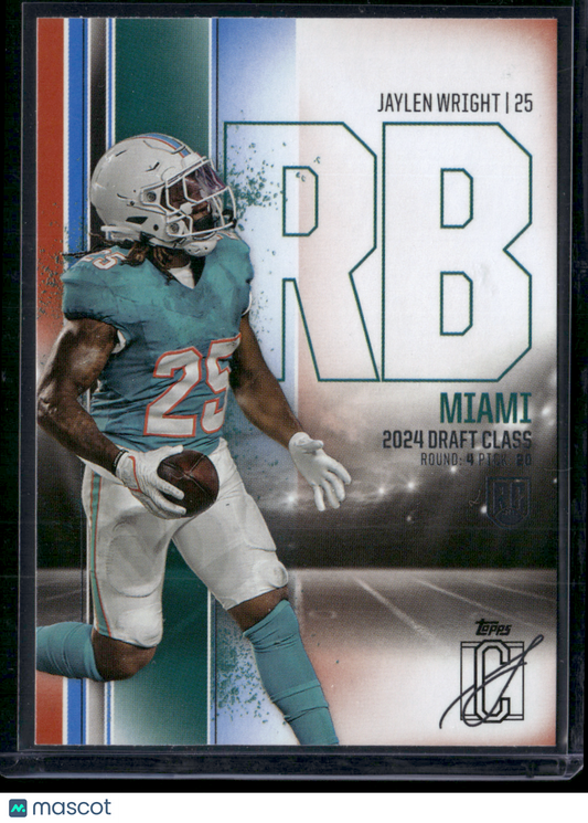 2024 Topps Signature Class JAYLEN WRIGHT #145 COLORFUL Rookie Card RC