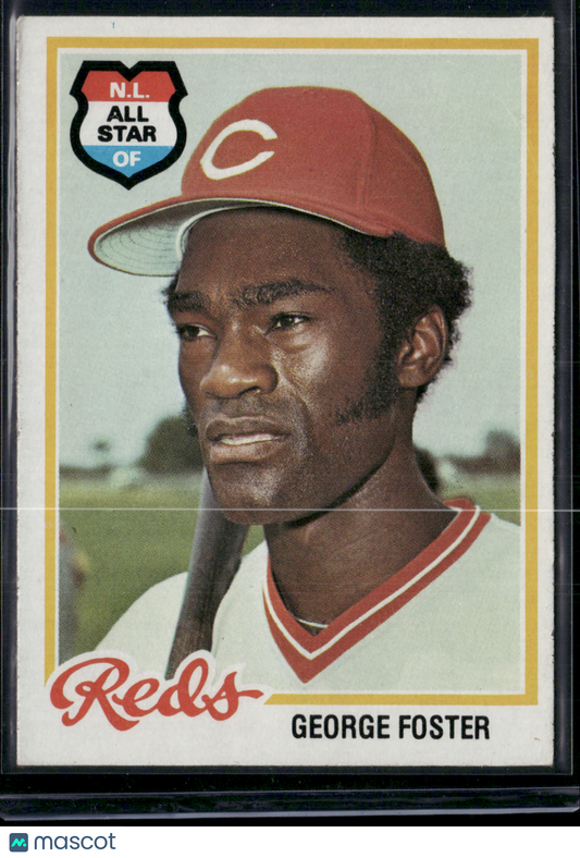 1978 Topps GEORGE FOSTER #500 (EX-EX/MT)