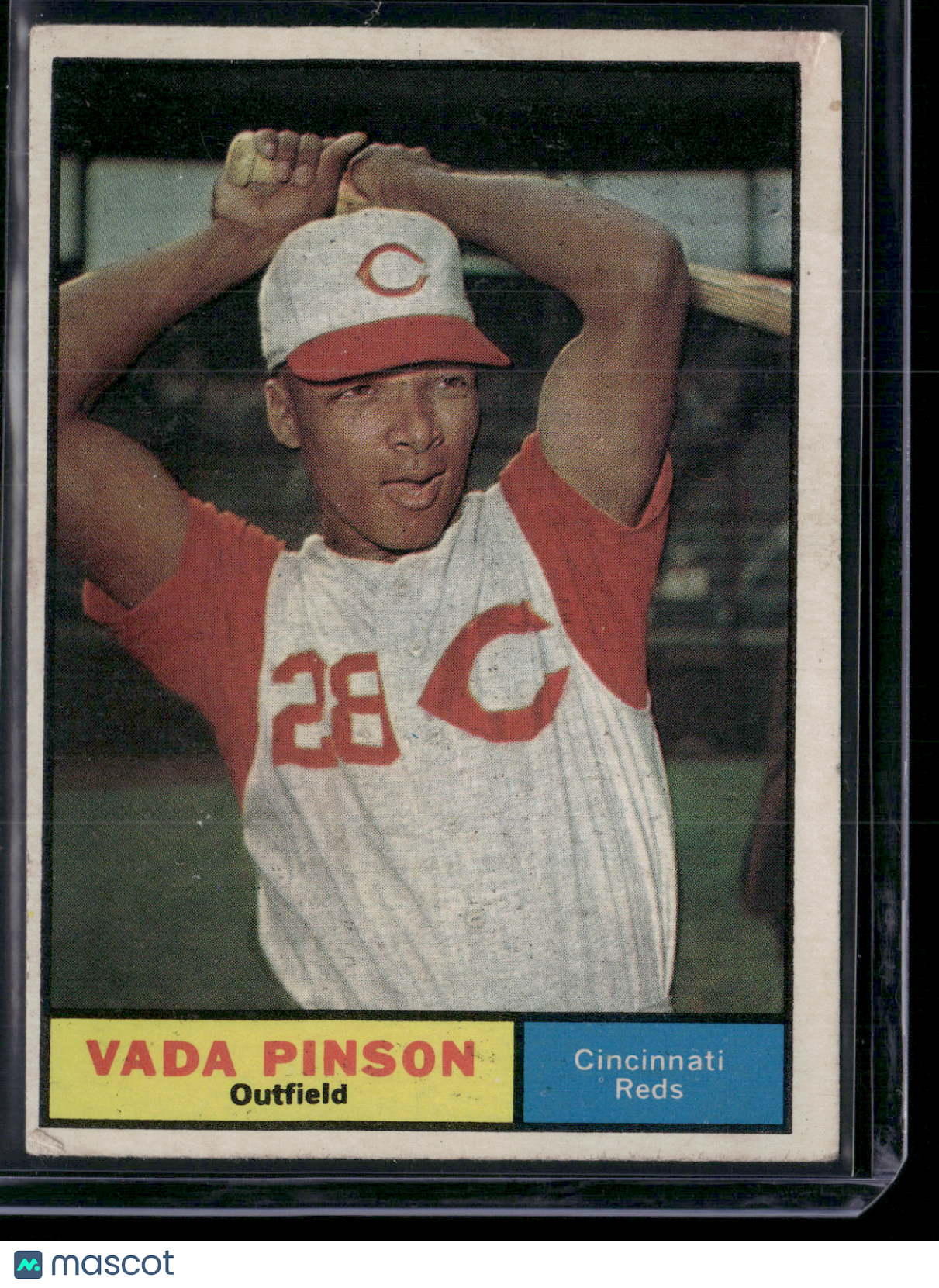 1961 Topps VADA PINSON #110