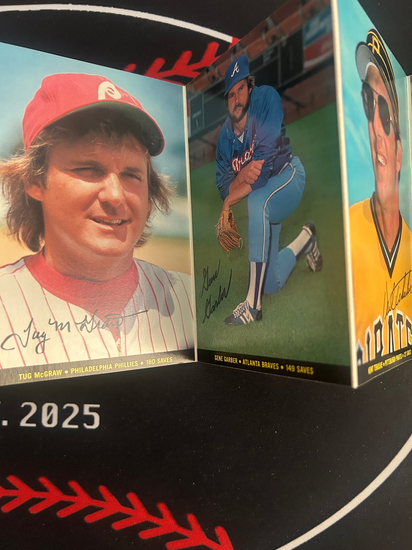 1983 Topps BASEBALL FOLDOUTS 17 Relief Aces Set 4 of 5 (EX)