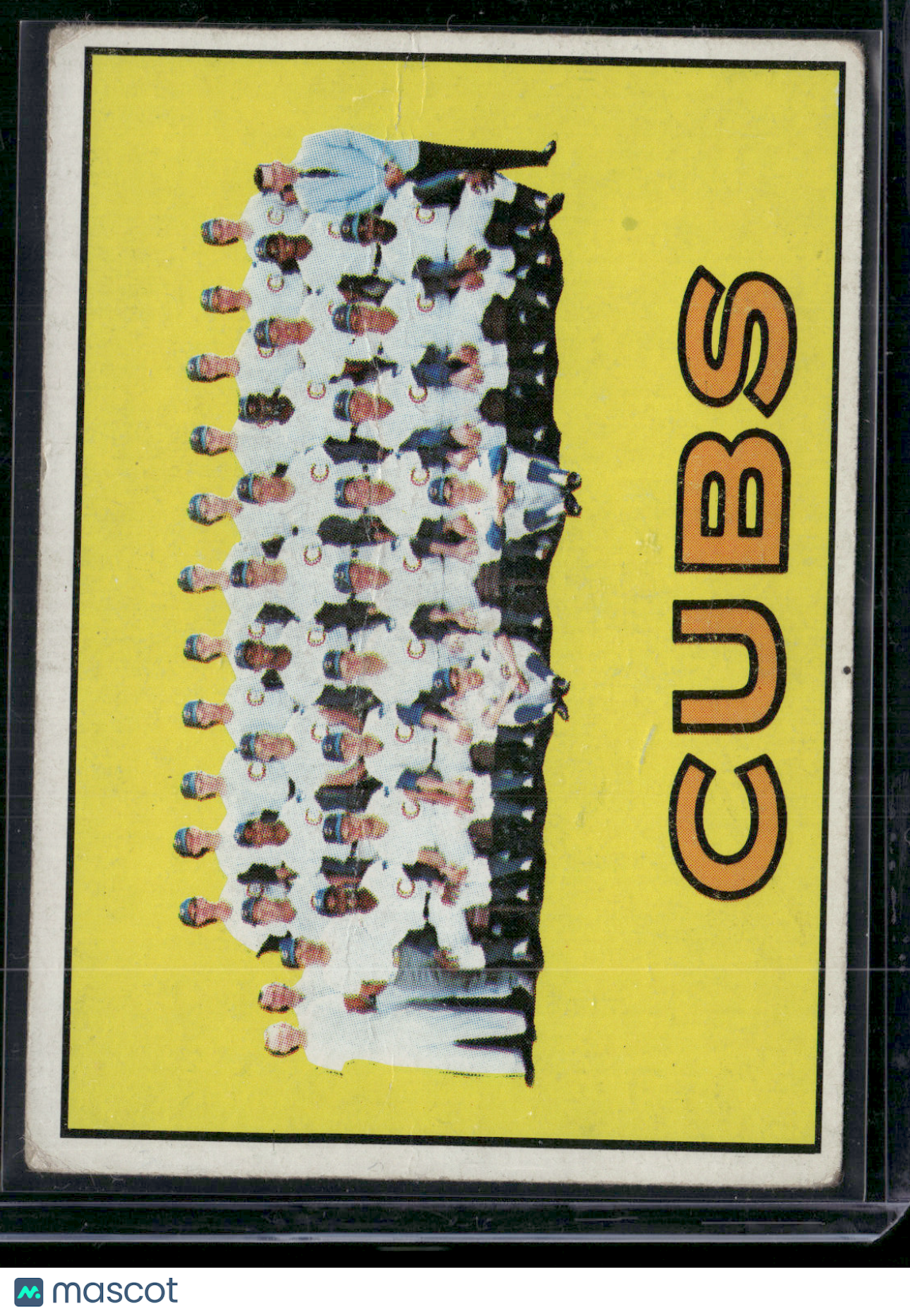 1967 Topps CHICAGO CUBS #354 Light Wrinkles (VG)