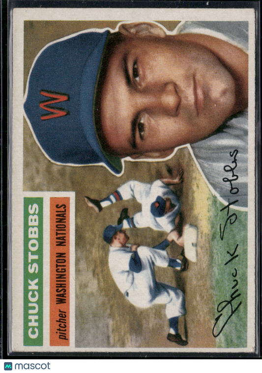 1956 Topps CHUCK STOBBS #68