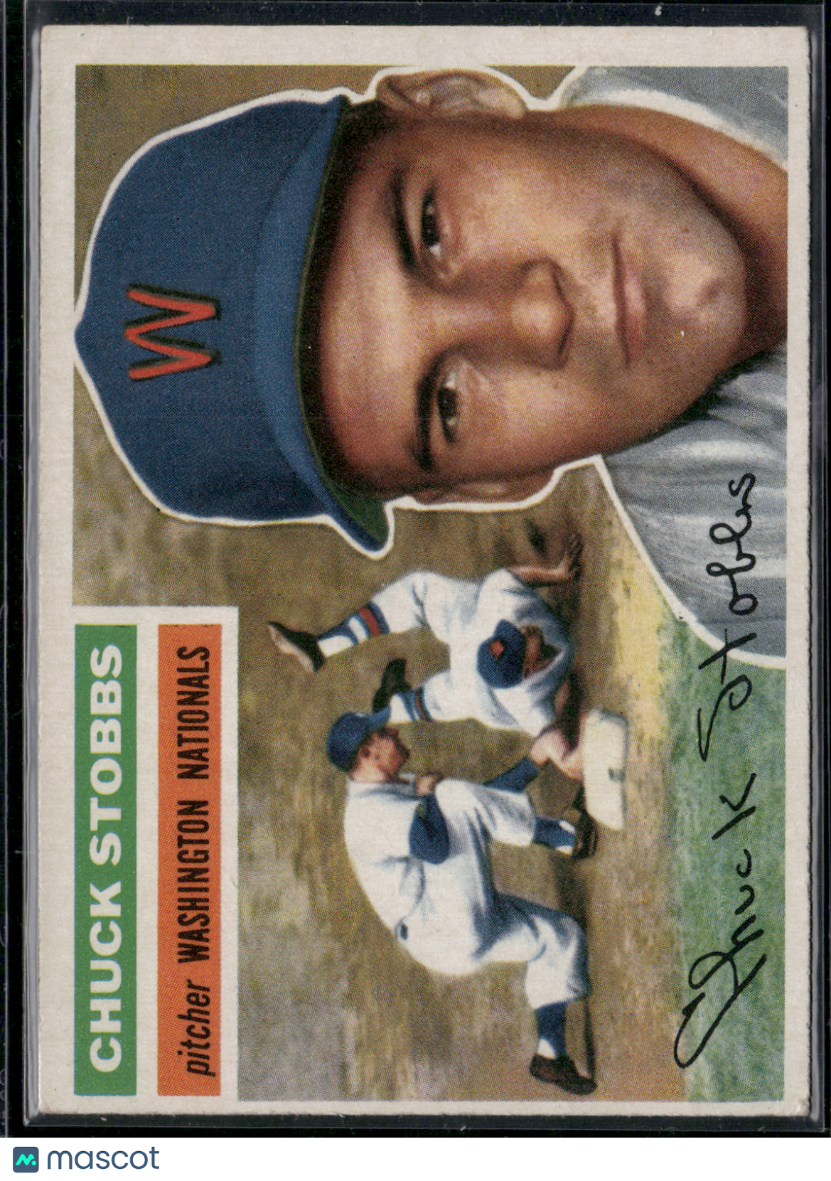 1956 Topps CHUCK STOBBS #68