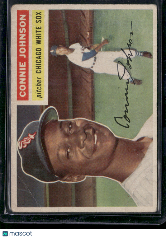 1956 Topps CONNIE JOHNSON #326 Creases