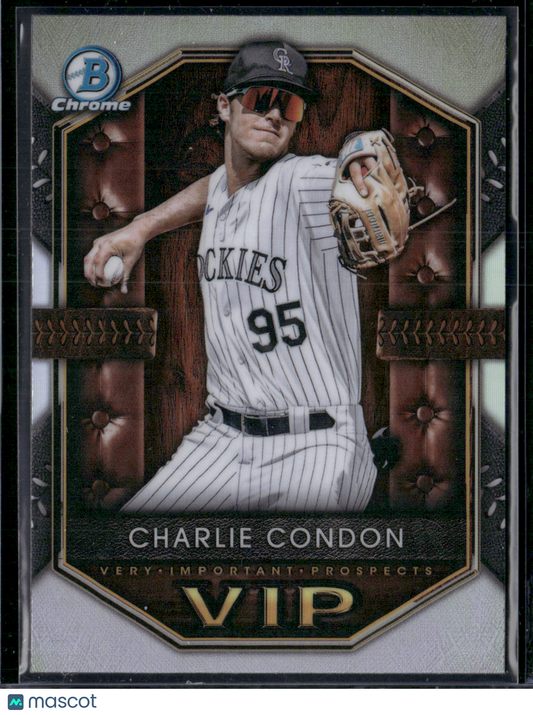 2025 Bowman CHARLIE CONDON #VIP-9 Very Important Prospect Chrome
