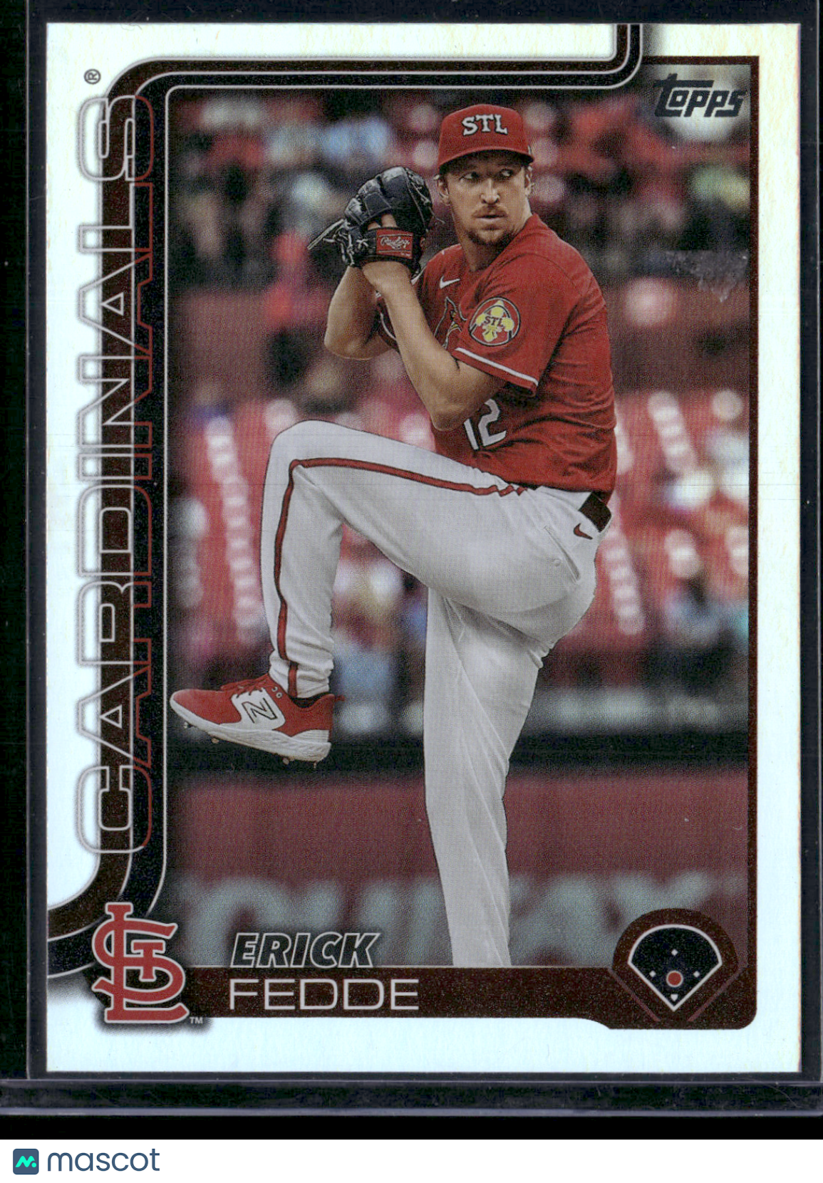 2025 Topps Series 1 ERICK FEDDE #229 Rainbow Foil