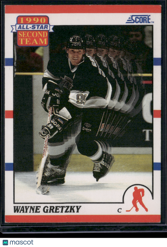 1990 Score WAYNE GRETZKY #321 All Star (EX)