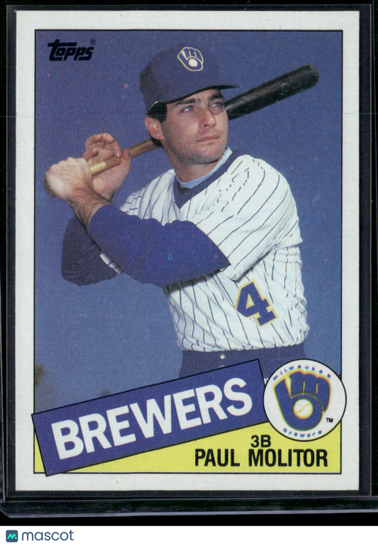 1985 Topps PAUL MOLITOR #522 (NM)