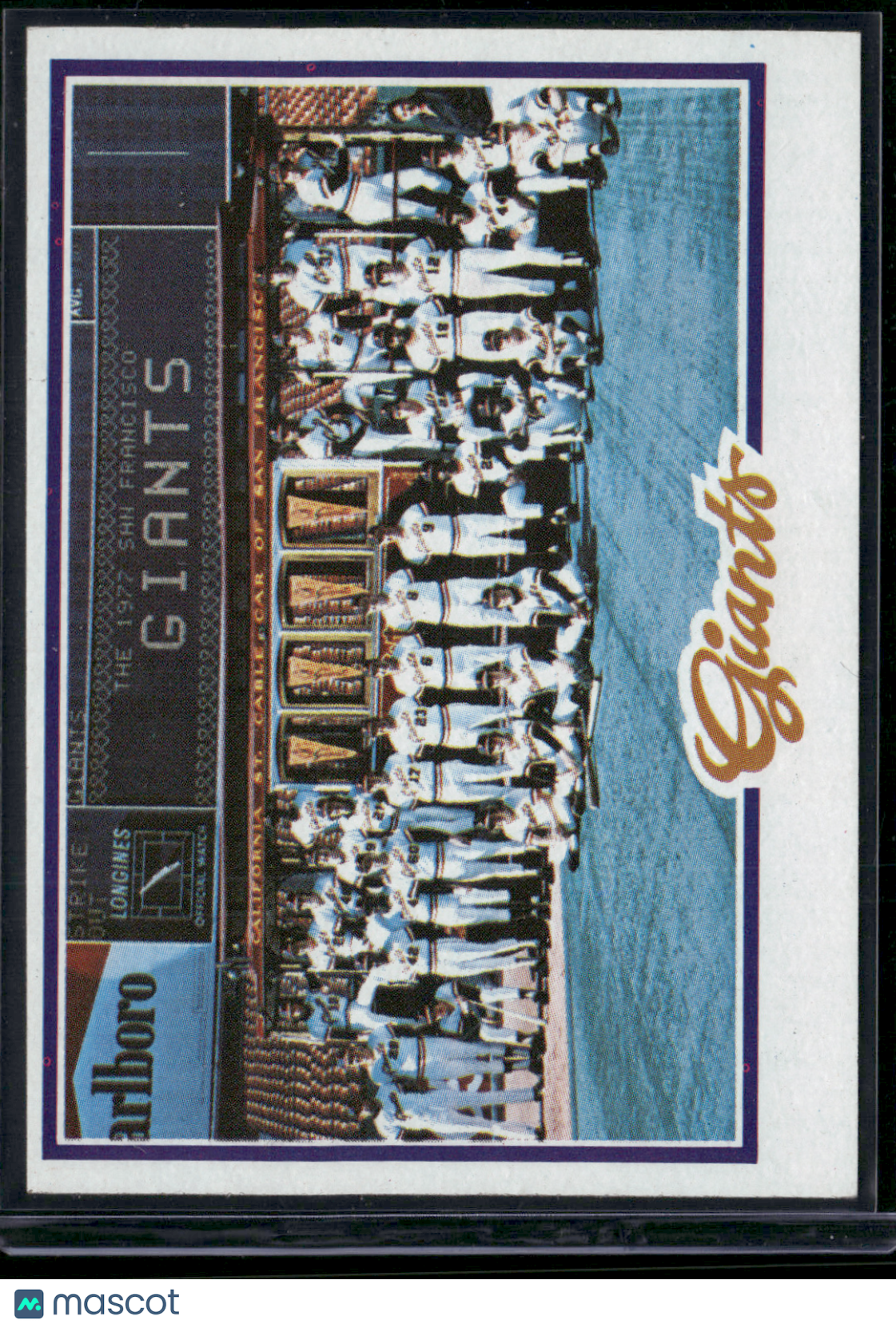 1978 Topps SAN FRANCISCO GIANTS #82 (EX-EX/MT)