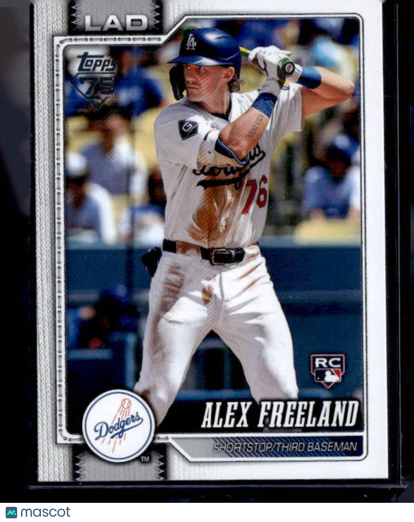 2026 Topps Series 1 ALEX FREELAND #74 Rookie RC