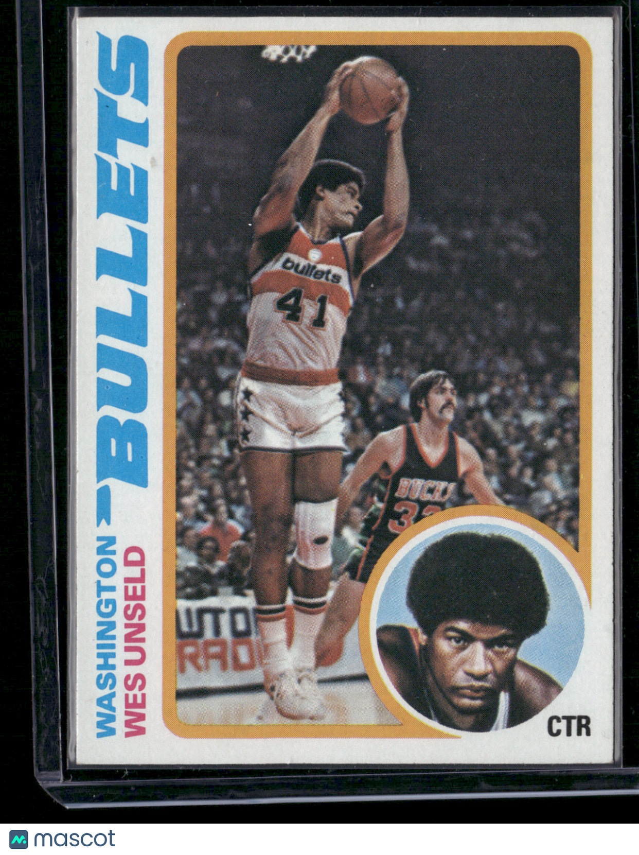 1978 Topps WES UNSELD #7 Light Scratch (VG-EX)