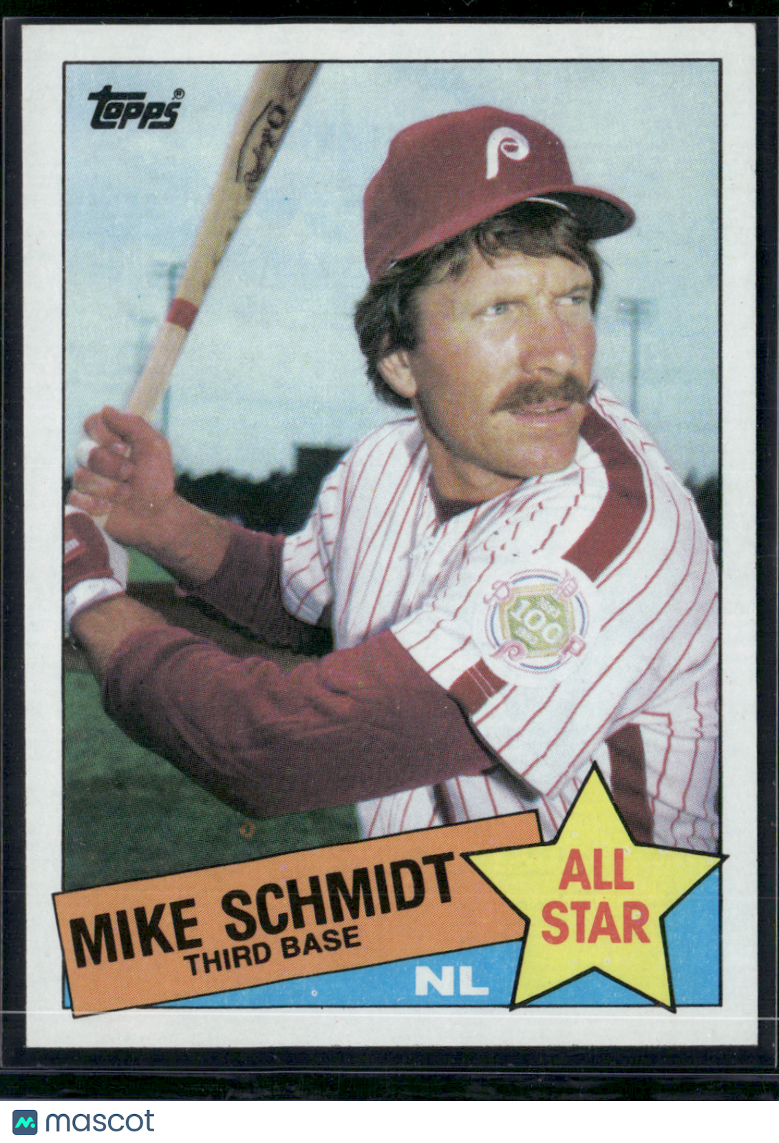 1985 Topps MIKE SCHMIDT #714 All Star (NM)