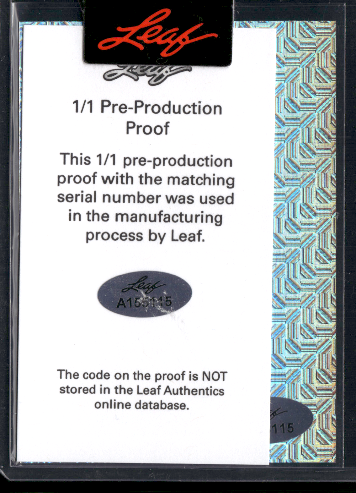 2023 Exotic TYREEK HILL 1/1 Pre Production Proof Factory Sealed (NM)